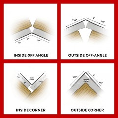 STRAIT-FLEX P90-100 2-1/6IN X 100FT PERFECT-90 FLEXIBLE CORNER TRIM CASE * NEW