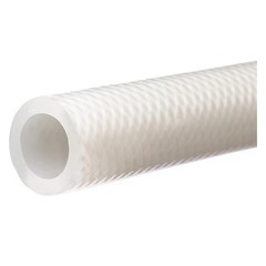 Manufacturer Varies Reinforced FDA Silicone Tubing, 3/8″ ID x 11/16″ OD x 2 Ft.