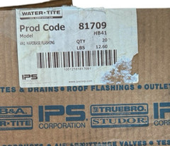 IPS Water Tite 4N1 Hard Base Flashing (Plastic) – 20 Pieces – 81709 – HB41