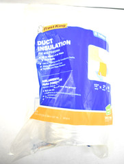 Frost King 12″ x 2″ x 15′ Duct Insulation Foil and Fiberglass For Heat & AC Duct