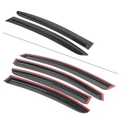 8pc Acrylic Window Visors for Subaru Impreza 12-16 WRX 15-21 E3610Fj860