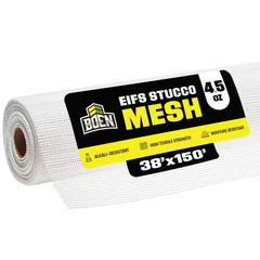 38 In. X 150 Ft. Non-Adhesive EIFS Stucco Mesh