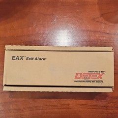 Detex EAX-500 Gray Red White Exit Alarm Metal Hardware Kit Commercial Door