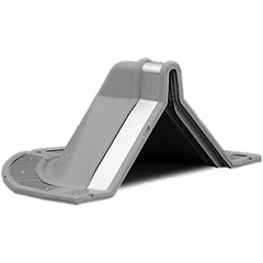 Dektite Universal End Cap – Gray -Universal Trapezoidal SSR End Cap (Each)