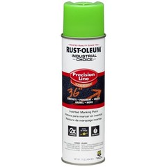 Rust-Oleum 203023 Precision-Line 17 oz Inverted Marking Spray Paint, Green