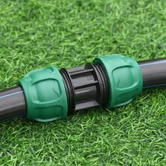 MDPE Compression Fittings Water Pipe Connector Straight Elbow Tee Valve 20-63mm