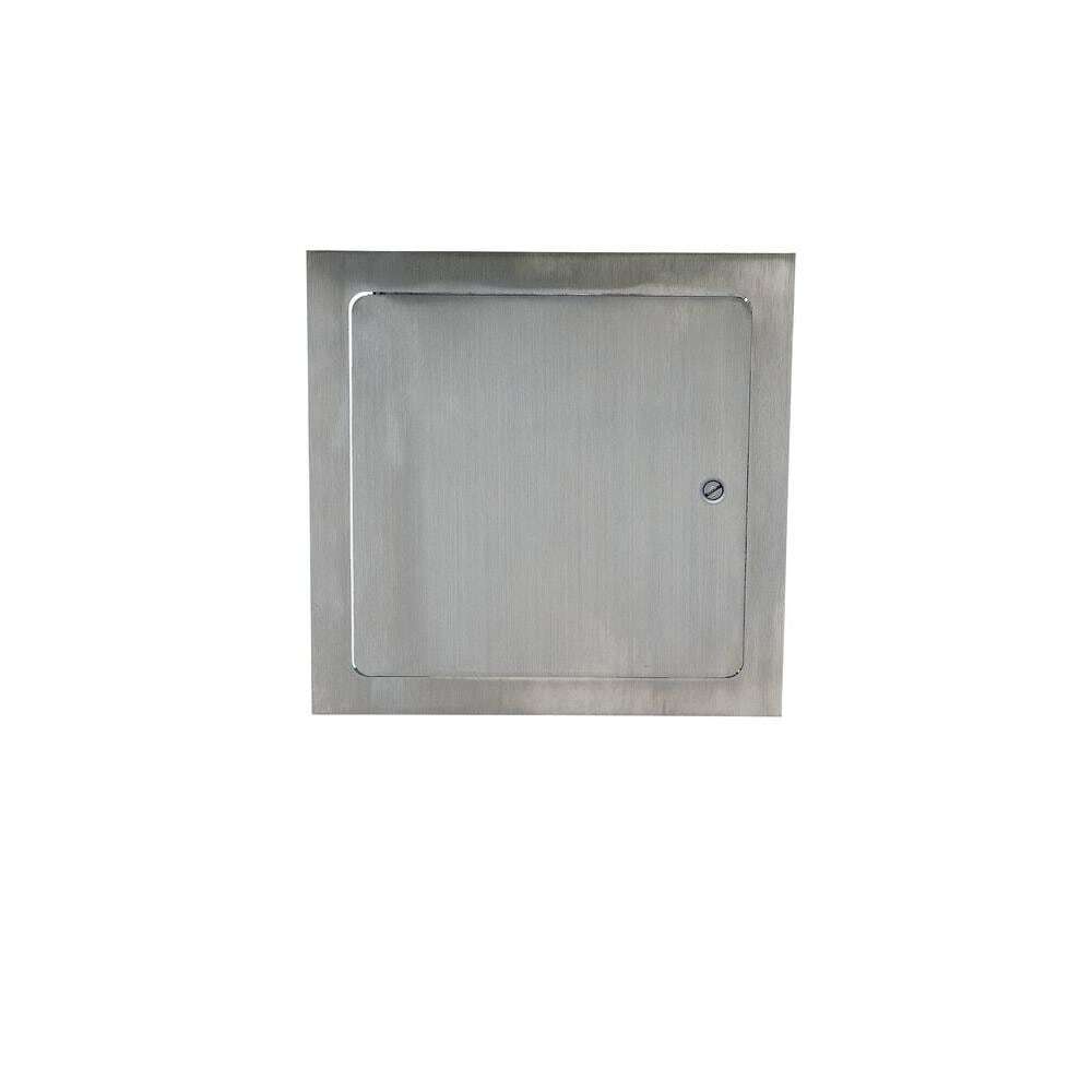 Elmdor Metal Wall/Ceiling Access Panel Hinged Stainless Steel 16 in W x 16 in H