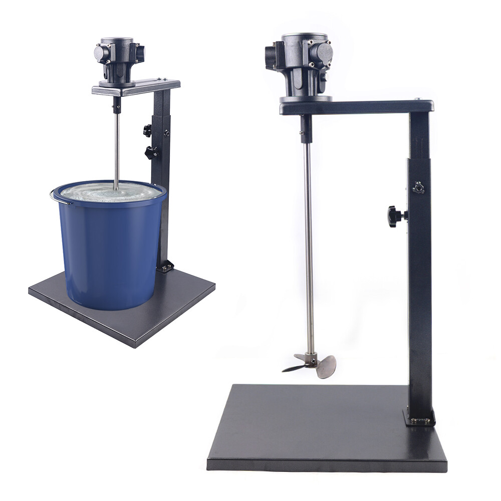 Pneumatic Stainless Steel Mix Tool Pneumatic Bracket Mixer Tank Barrel Air Mix