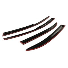 4Dr Smoke Acrylic Window Visors for Toyota Corolla 03-08 TCLA03-94620M