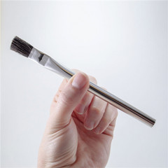Mack Brushes 7-2 7 Series Acid Brush, #2, 6 in OAL, 1/2 in W, 100% Stiff Horseh