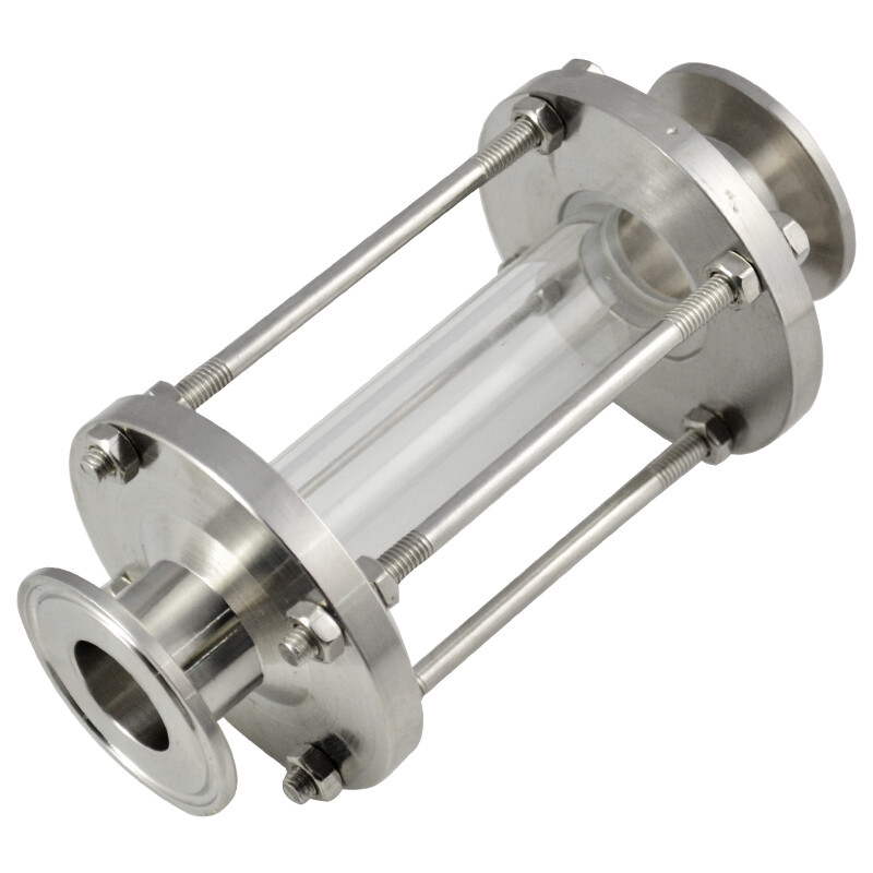 1.25″ 1.5″ 2″ 4″ Clear Flow Sanitary Sight Glass Tri Clamp Stainless Steel 316