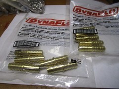 DynaFlo® – 3/8″ Hose Brass Hose Splicer QTY 10