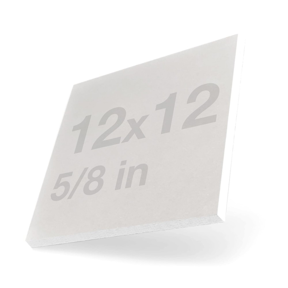 Drywall Repair Panel – 12″x12″x5/8″ – (1 Pack) – Fire Resistant