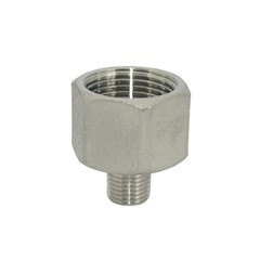 1/4″ male to 3/4″ Female NPT Hex Nipple Pipe Fitting Reducer Stainless Steel SS