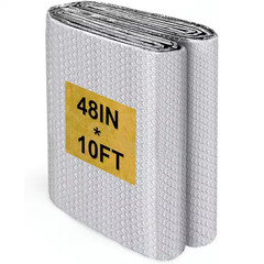 Reflectix Insulation Roll 48″ X 10FT Radiant Barrier Double Side Aluminum Foil B