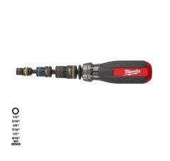 Milwaukee 48-22-2921 Shockwave Multi Nut Driver Set Impact Duty