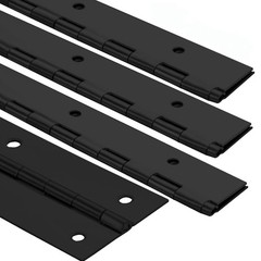 4Pack Heavy Duty Piano Hinge, 2″ Open Width x 16″ Continuous Hinges, 0.06″ Th…