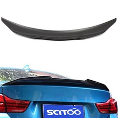 Glossy Black Carbon Fiber Rear Trunk Spoiler for 2014-2018 BMW F36 4-Series GC