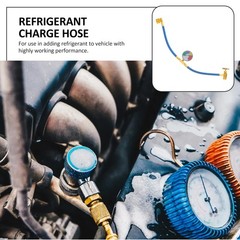 1/2″ Thread Car AC Refrigerant Recharging Hose DIY Auto Air Conditioning Tube