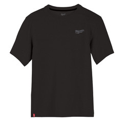 603B-XLMilwaukee Tool HYBRID WORK TEE- SS BLACK XL