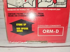 1992 Spray N’Fill Foam Insulation Kit Insta-Foam Products ORM-D New, Sealed