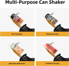 Paint Shaker for Reciprocating Saws, Spray Can Paint Mixer Fits 2″ to 4″ Cans Pa