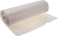 10′ x 25′ Clear Polyethylene Sheeting – Heavy-Duty Waterproof Cover