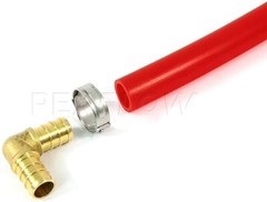 1/2″ in x 100’ft Red PEX Tubing Oxygen O2 Barrier Radiant For in Floor Heating