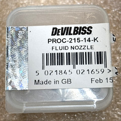 DeVilbiss 1.4mm Conventional Fluid Nozzle PROC-245-14-K