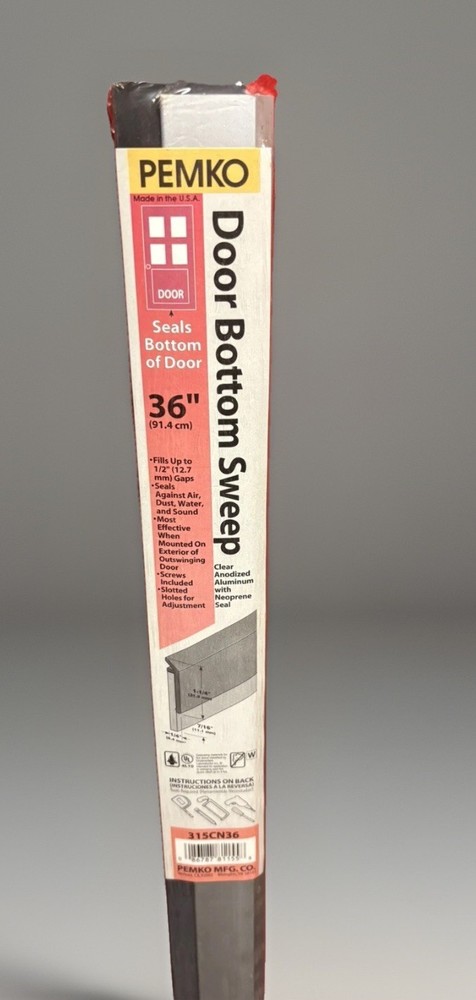 (10 Pack )Pemko (Assa Abloy) Door Bottom Sweep 36″ New Unused
