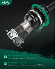 1502-528 CV Axle Front Left Right for Sportsman 500 1999-2005 700 2002-2005