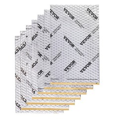VEVOR Sound Absorption Sheet 52sq.ft 9.8″ x 15.7″ Car Heat Insulation Mat 50mil