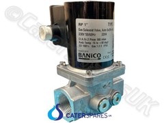 1″ 28MM GAS SOLENOID SHUT OFF VALVE INTERLOCK ISOLATOR 240V SPARE PARTS