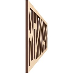 Ekena Millwork 46 3/4W X 10H X 3/8T Harrisburg Fretwork Moulding Birch