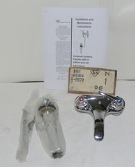 T&S B0870 Chrome Lavatory Faucet Deck Mount 4″ Centers Pop-Up