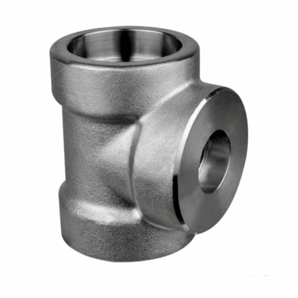 REDUCING TEE 1″ x 3/4″ Class 3000 (3M) Socket Weld Forged Steel A105 Fitting