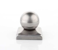 Post Cap square with Ball 80 mm for Fence Post 60×60 mm Steel Pyramid