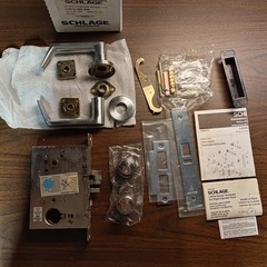 Schlage l9071J 06A 626 Classroom Security Mortise Body Lock W/ LFIC Housings