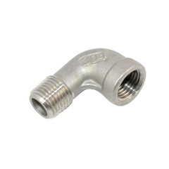 1/4 – 2″ NPT Female x Male 90 degree Elbow Threaded Pipe Fitting SS 304 Adapter