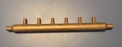 Sharkbite 1/2In T X 3/4In D Crimp Copper 6 Port Manifold Tee T77