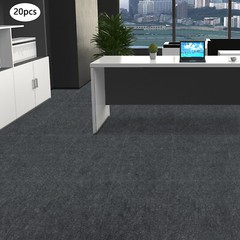 20 Pcs Square Carpet, Peel and Stick Floor Carpet, Self-Adhesive Carpet