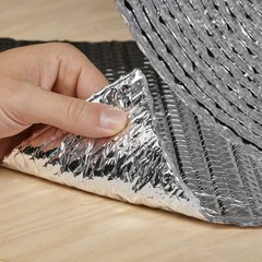 2-Ft x 25-Ft Reflective Insulation Duct Pipe Attic Wall Garage-Door Water-Heater