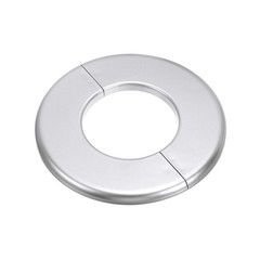 PATIKIL Wall Split Flange 2.52″ (64mm),ABS Round Self-Adhesive 2.52″, Silver