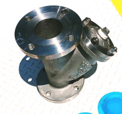 TCI 3″ 150lb. Flanged WYE Strainer, Stainless steel, CF8M, Y strainer