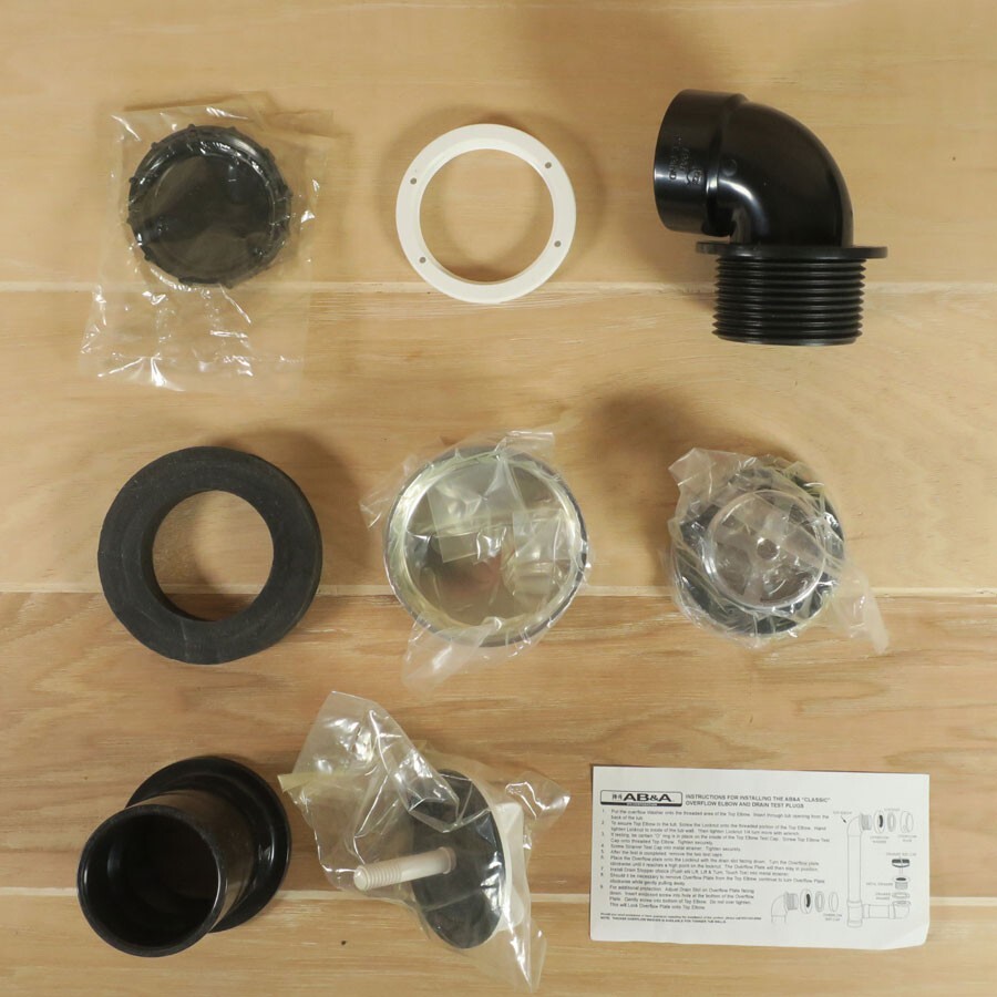 AB&A Classic Half Kits with Test Kit & Straight Drain Part -62142 Model ABA2282