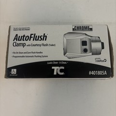 Technical Concepts #401805A CHROME Auto Flush Clamp-On Toilet Flushing System