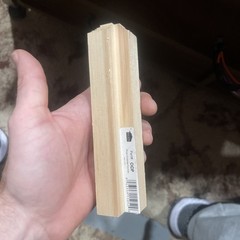 24 Pine Outside Corner Block 1-1/4” By 1-1/4 By 6”