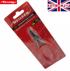 Small Mini Combination Pliers Sprung Grip Handles Precision Jewelry Craft 1167