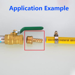 1/2″ ~ 2″ Stecker Adapter Stachelverbinder Rohrschlauch Düse Beschläge Messing