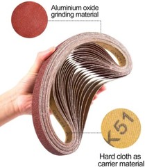 40pcs 1 x 30 inch Sanding Belt 60 120 150 240 Grit Sander Belts Sandpaper